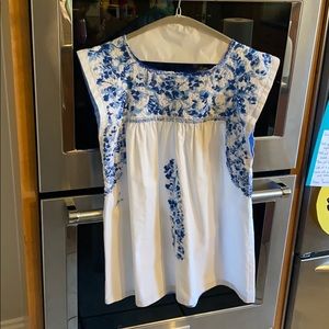 Mi Golondrina floral top